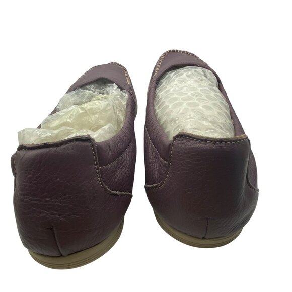 SAS Sunny Slip On Loafer Purple Pebbled Leather US 11 M Comfort Shoes USA Made - Picture 2 of 15